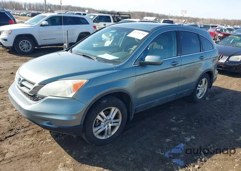 2010 Honda Cr-V Ex из США, поврежденный, VIN 5J6RE4H57AL801082